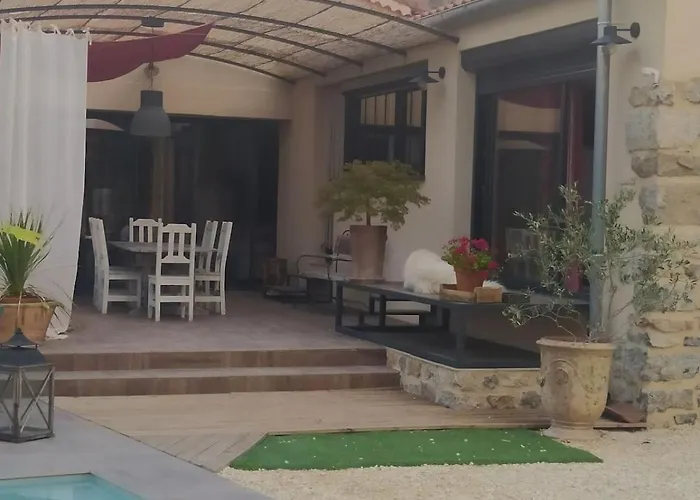 בית נופש Maison De Charme Avec Piscine Dans Les Cevennes Cendras