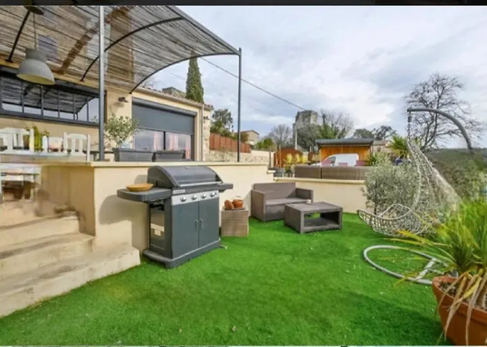Maison De Charme Avec Piscine Dans Les Cevennes בית נופש